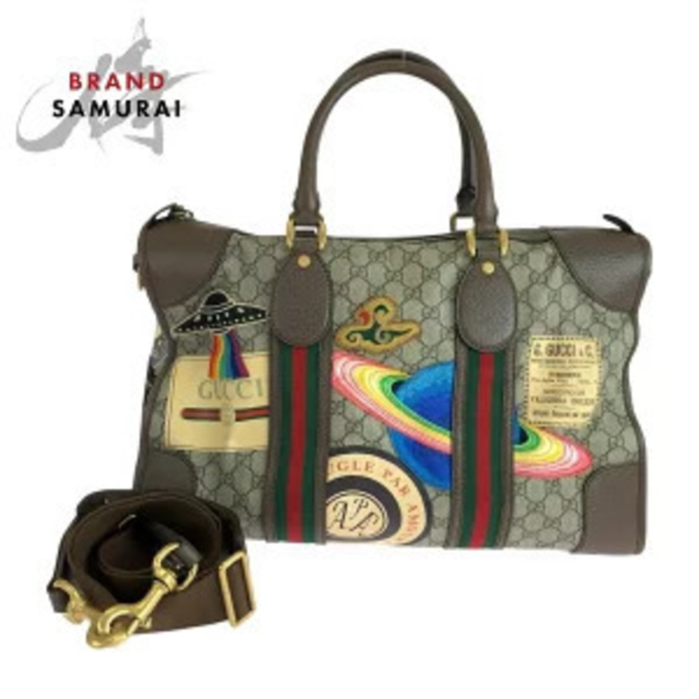 Gucci Sherry Courier bag beige brown multicolor GG Supreme shoulder bag